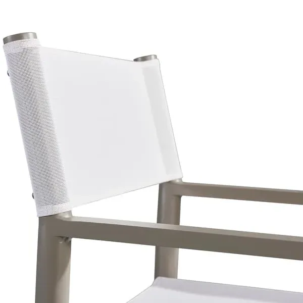 Foldable Dining Chair - White, Aluminium