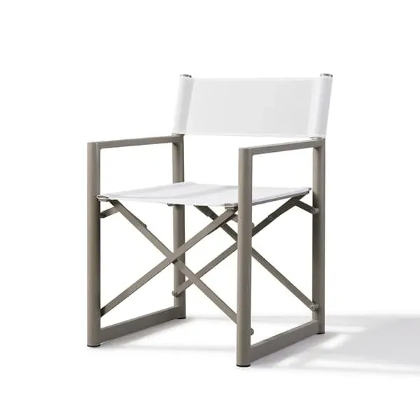 Foldable Dining Chair - White, Aluminium image