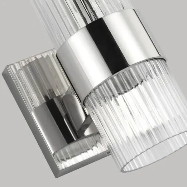 Geneva Wall Light - Polished Nickel