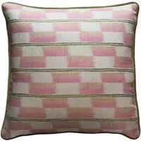 Geometric Cushion with Piping - Parasol, Cotton