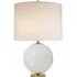 Geometric Table Lamp - Cream, Glass