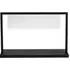 Geometric Table Lamp with LED Panel - Black, Metal