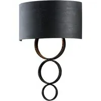 Half Drum Wall Light - Copper