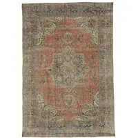 Handmade Vintage Rug #3 - Multicolor, Wool