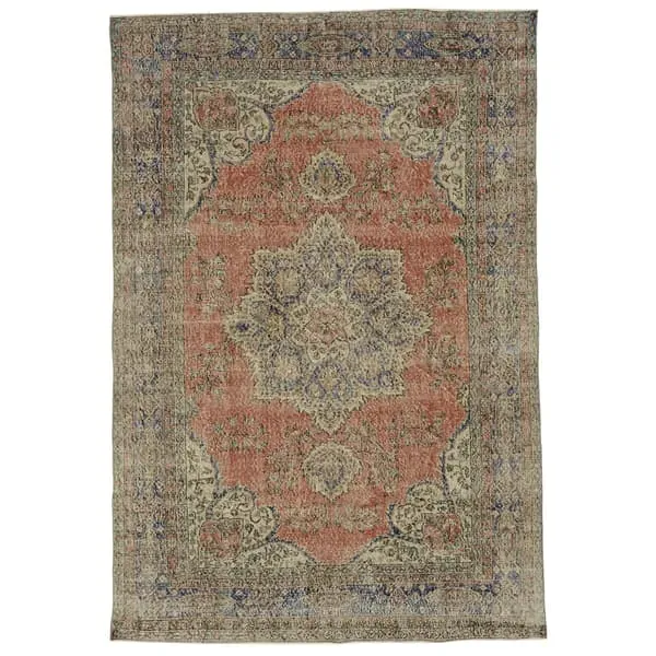 Handmade Vintage Rug #3 - Multicolor, Wool
