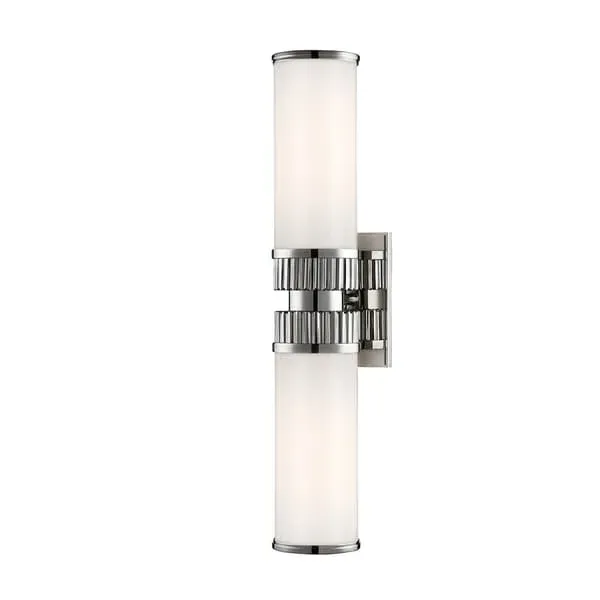 Harper Wall Light - Polished Nickel, Metal image