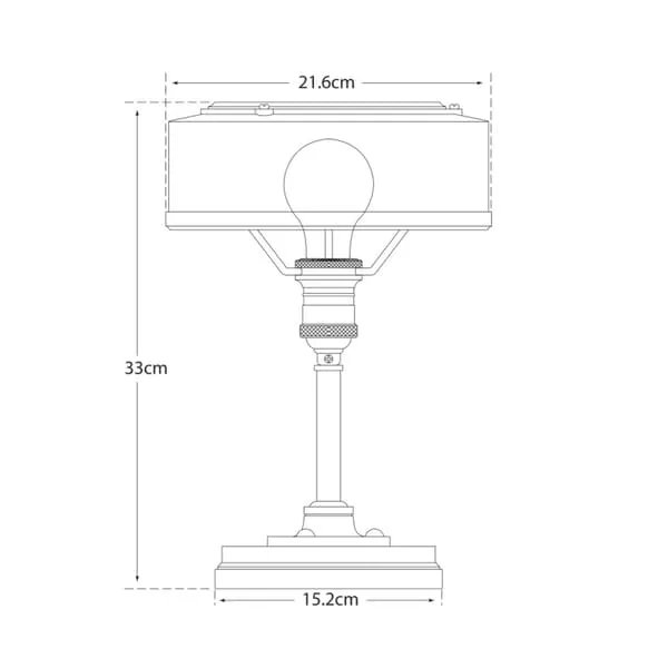 Henley Desk Light - Bronze, Metal
