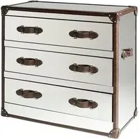 Howard Steel Chest of Drawers - Black, Steel