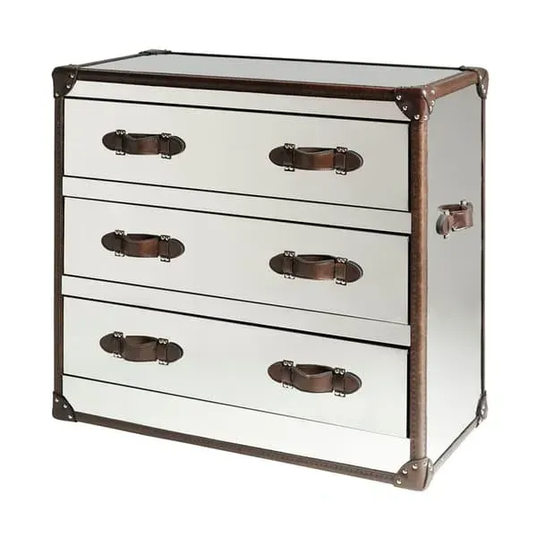 Howard Steel Chest of Drawers - Black, Steel image