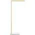 Klee Floor Lamp - Brass, Natural Brass & Marble
