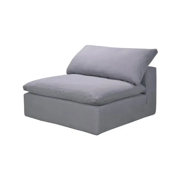 Large Armless Sectional Sofa - Custom Design