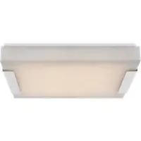 Large Ceiling Light - Polished Nickel, Alabaster