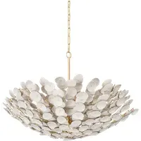 Large Chandelier - Light, Mixed Materials