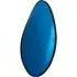Large Convex Mirror - Blue, Coloured Glass