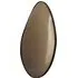 Large Convex Mirror - Bronze, Coloured Glass