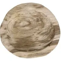 Large Decorative Tray - Natural, Petrified Wood