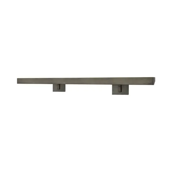 Large Double Picture Light - Bronze, Metal