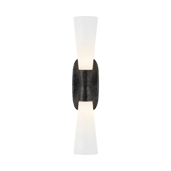 Large Double Wall Light - Aged Iron image