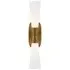 Large Double Wall Light - Gold