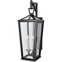Large Pendant Light - Gilded Iron