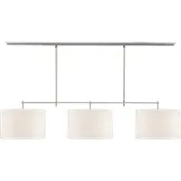 Large Pendant Light - Polished Nickel, Metal