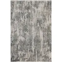 Large Persian Style Rug - Charcoal, Low Pile