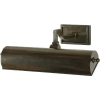 Large Picture Light - Gun Metal, Metal