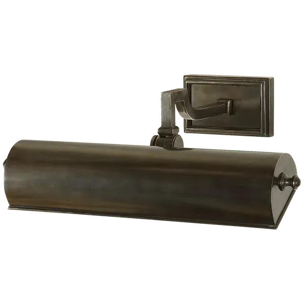 Large Picture Light - Gun Metal, Metal