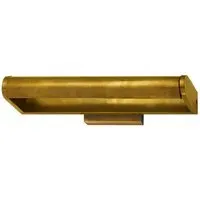 Large Picture Light with Pivot Function - Brass, Metal