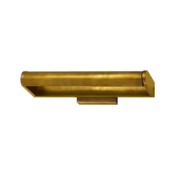 Large Picture Light with Pivot Function - Brass, Metal