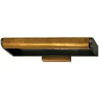 Large Picture Light with Pivoting Shade - Bronze, Metal