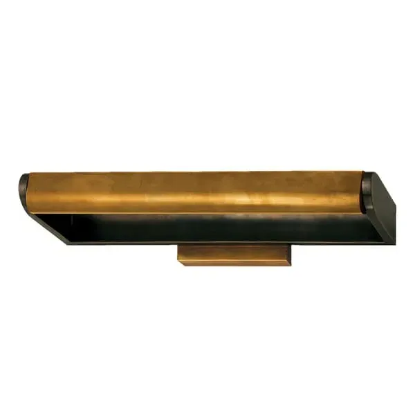 Large Picture Light with Pivoting Shade - Bronze, Metal