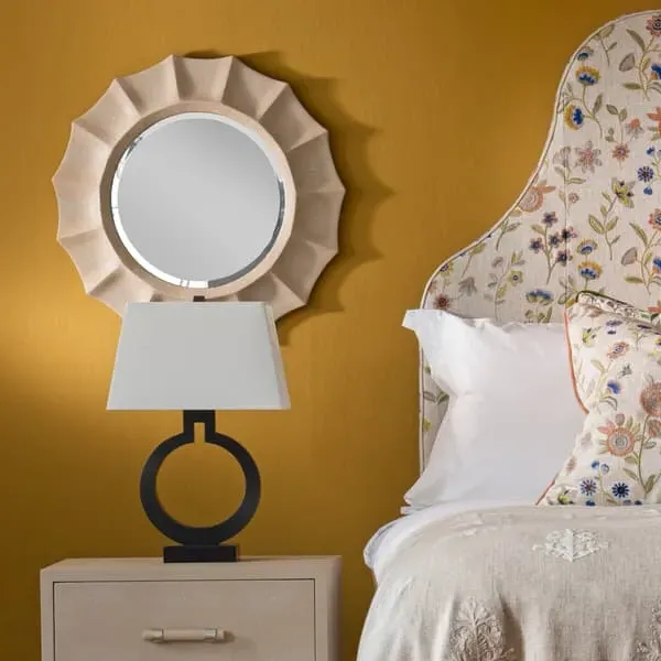 Large Ring Table Lamp - Bronze, Metal