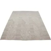 Large Slalom Braided Rug - Natural, Jute Cotton