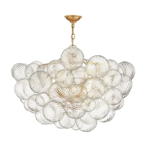 Large Talia Chandelier - Gild, Glass