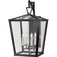 Large Wall Light with Candles - Bronze, Metal