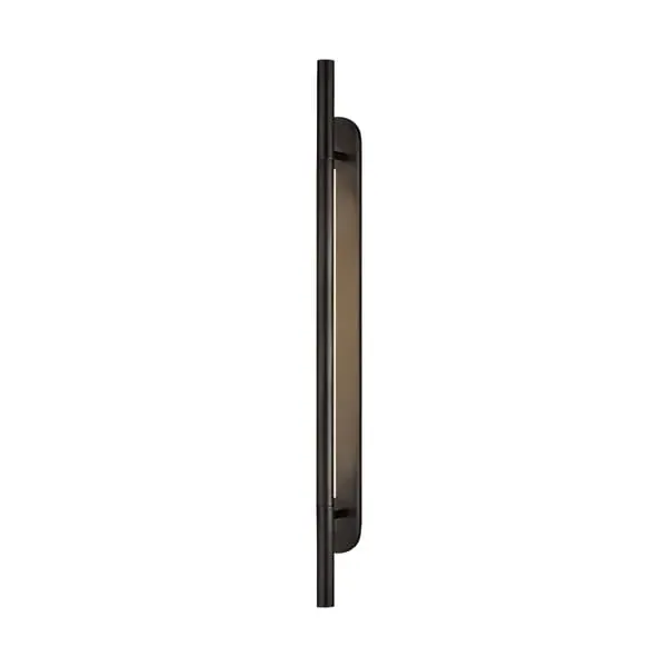 Large Wall Light with Crystal - Bronze, Metal
