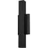 Large Wall Light with LED - Black, Metal