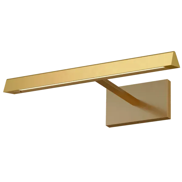 LED Picture Light - Natural Brass, Metal image