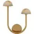 Left Wall Light - Antique-Burnished Brass