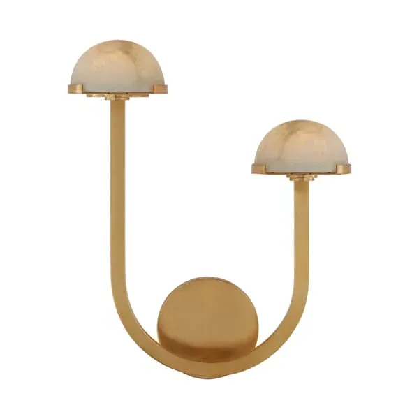 Left Wall Light - Antique-Burnished Brass image
