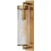Linear Wall Light - Antique-Burnished Brass