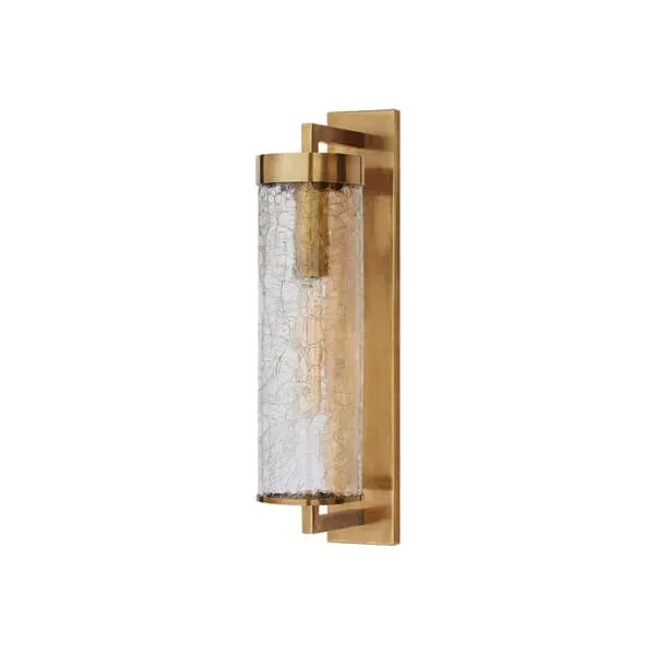 Linear Wall Light - Antique-Burnished Brass