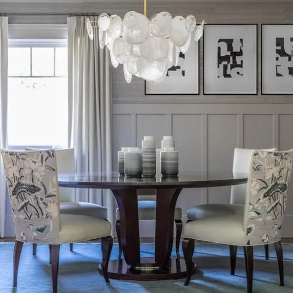 Loire Chandelier - Gild, Glass