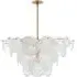 Loire Chandelier - Gild, Glass