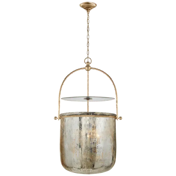 Lorford Pendant Light - Gilded Iron, Metal image