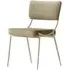 Luna Dining Chair - Light Neutral, Velvet