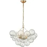 Medium Chandelier - Gold, Metal