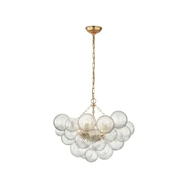 Medium Chandelier - Gold, Metal
