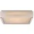 Medium Flush Ceiling Light - Polished Nickel